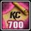 Certificate 700 Knight Cash